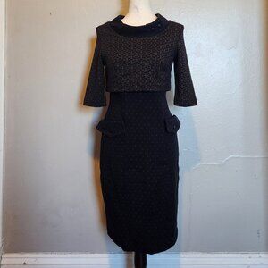 Joseph Ribkoff Blue Midi Dress